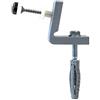 Fischer Fissaggio Nascosto WB 5N per Water e Bidet a Pavimento con Fori Laterali, Tassello per Sanitari, 501015