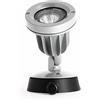 Disano Koala 1537 Faretto alogeno, 50-230 V, colore: argento metallico