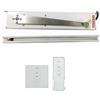 AIRYSSFU Chiudiporta Automatico, Open/Close Window elettricamente costruzione di ventilazione motorizzato Casement driver WiFi Tuya di Smart Remote Control Window Attuatore(Kit4)