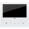 Vimar 40517 - Videocitofono WLAN Tab 7S Up, 2 fili, inoltro di chiamata su smartphone con app dedicata, schermo LCD a colori da 7, montaggio a parete o semi-piede, colore: Bianco