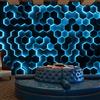 XLMING Azienda Ufficio Ufficio Stile Industriale Sfondo Pittura Murale Gaming Hotel Tecnologia Sfondo Geometrico Parete Carta Da Parati Decorativa-250cm×170cm