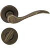 Domino Maniglia esclusiva per porta Venus-R M75, bronzo antico, WC bagno