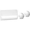 Pucci KIT PLACCA E PULSANTE PER CASSETTA INCASSO PUCCI RAME Bianca 8007520