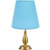 GALPADA Paralume da Soffitto Moderno Cilindrico E14 Blu | Montaggio Spider in Metallo, Effetto Luce Morbida, per Lampadari e Appliques in Studio e Ristorante