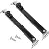 BE-TOOL 2 pezzi limitatore aprifinestra regolabile, cerniere nere finestra battente soggiorno per finestre in PVC alluminio acciaio incorniciato finestre
