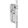effedielle® Serratura da incasso AGB B808516003 Interasse 85 mm. Frontale da 22 mm con bordo tondo,Entrate da 60 mm e scrocco reversibile COLORE OTTONE LUCIDO