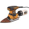 AEG FDS 140 Levigatrice a Delta, Potenza di 260 W, 3 fogli Abrasivi (Grana 60, 80, 120) e un Sacchetto Raccogli Polvere
