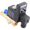Osmond Valvola di Scarico Temporizzata Elettronica Automatica G1/2 DN15 per La Gestione Della Condensa del Compressore D'Aria AC220V