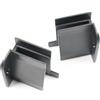 AWITALIA - Coppia Piedino ALTO PER ALTRE ZANZARIERE zoccolo per zanzariere a scorrimento verticale in Nylon abs, di colore solo nero GARANZIA 10 ANNI