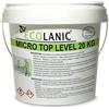 MICROLANIC - MICROCEMENTO autolivellante decorativo | Polvere monocomponente con estrema durezza superficiale | MICRO TOP Livello 1 | Adatto per interni ed esterni | 20kg
