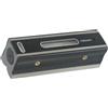 EpheyFIF Livella a bolla di precisione in acciaio al tungsteno con base a scanalatura a V e fiale a bolla, resistente, precisione 0,02 mm/m per livellamento di macchinari (100/150/200 mm) con custodia
