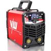 VECTOR WELDING 200A Saldatrice a Elettrodi, ARC/MMA Inverter Saldatrice, Saldatrice Portatile con IGBT e Controllo Dell'arco per Principianti e Professionisti, ARC 200 con Hot Start-VECTOR WELDING