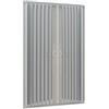 ROLLPLAST PINTO Box doccia estensibile in PVC a un lato due ante apertura centrale cm 100/110