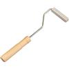 JISADER Rullo di laminazione in fibra di vetro, Rullo a bolle di laminazione in resina, Robusto strumento a paletta a bolle con testa in alluminio per vasca, rullo 20x50mm