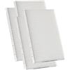 TOPS Filtri per bluMartin freeAir 100 | 4x freeAir 100 Filtri M5 | Filtro Antipolline | Filtri VMC | Sostituisce l'Originale bluMartin | Recuperatore Di Calore | 2x 110x215x40 mm + 2x 140x225x25 mm
