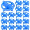 TopHomer Sistema di livellamento delle mattonelle 3mm distanziatore trasversale blu per installazione e allineamento del pavimento