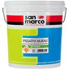 San Marco ATOMO Fissativo murale inodore per esterni e interni, colore: Trasparente, size: 5 lt