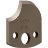 CMT Orange Tools 690.177 - Coppia coltelli SP 40x4mm con raggi concavi - convessi R15mm