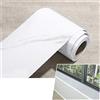 Dostear Bordi Greche Pannelli Adesivi Bordo Adesivo per Pareti Striscia Adesiva Muro Decorativa Greca Adesiva per Parete Sir White 20 X 500cm