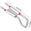 Acouto Lama per Tagliare la Corda in Tessuto per KD 7 3 KD 5 3 KD 8 3 Coltello Elettrico Caldo Uso Selvaggio Appositamente Utilizzato per Affettare Schiume Spon Veloce e Facile