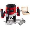 Einhell Fresatrice verticale 1100W con set 12 frese in box di legno Einhell - BT-RO 1100 E KIT