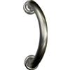 effedielle® MANIGLIONE IN OTTONE PER PORTA-PORTONE (CLASSIC, OTTONE CROMO SATINATO)