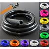 Schlauchland 1m TUBO flessibile VARIO Silicone ID-Ø 34mm nero 200°C | Tubo Vuoto l'acqua raffreddamento | MOLTE DIMENSIONI E COLORI | Tubi aspirazione Condotto Gomma al metro tessuto Liquido refrigerante