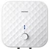 Grundig® Teeny Line Scaldabagno Elettrico 10 L- Nuova classe A Serbatoio in acciaio smaltato, rumorosità 15 dB, termostato regolabile fino 75 °C, protezione anticalcare (Medium, 15, litro/i)