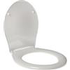 IDROTOP Copriwater per POZZI GINORI COLIBRI' 2 come ORIGINALE TERMOINDURENTE BIANCO cerniera inox