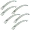 inferramenta Maniglia ad Anello Cromo Satinato Premium in Acciaio Inossidabile - Interasse 160 mm - Ideale per Armadi, Cassetti, Pensili e Mobili da Camera (6)