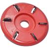EdvenA Pialla rotante da 90 mm di diametro, for taglio del legno, disco da intaglio, smerigliatrice angolare, lama esagonale, attacco for foro da 22 mm/16 mm