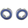 CQ 2 x 7902 2RS MAX / 7902 LLU MAX - Cuscinetto a sfera inclinato per bicicletta, 15 x 28 x 7 mm, cuscinetto industriale (= 7902RS / 7902VRS / 2RSV / 7902V 2RS)