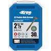 Kreg Tool Company Sml-C2X250-30 - Viti a foro tascabile Hd, 30 ct