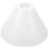 Mipcase Paralume in Ferro Bianco per Lampade da Tavolo e Lampadari a Sospensione, Design Unico, Facile da Installare, per Cucina e Sala da Pranzo