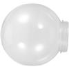 Mikinona Globo Giardino Trasparenza e Alta Illuminazione Durata di Ricambio Acrilico Trasparente Lampade Sfera Semplice ed Elegante da Esterno Patio