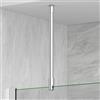 S'AFIELINA Barra regolabile per soffitti, acciaio inox, vetro 6-10mm (3 pz)