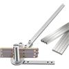 Generico Macchina Piegatrice Ferro Manuale - Piegatore Ferro E Tondino Per Cemento Armato A Risparmio Di Fatica Per Spessore 1-4.5mm, Utensile Fabbricazione Lamiera DIY Ad Azionamento A Cuscinetto, Pieg