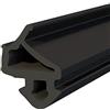 DQ-PP S-1127 VEKA guarnizione per finestre, colore nero, 50 m, in gomma, per finestre in PVC, per profili in alluminio, per porte