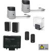 Dieffematic NICE HOPPKCE HOPP 24V Kit Automazione Cancello Battente - per Ante 2,4 m, Montaggio Esterno Bidirezionale