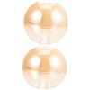 NUOBESTY 2 Pezzi Paralume a Sfera Ambra Luce Del Globo Tonalità Del Globo Ambrato Colorato Paralume Cilindrico Palla Ambra a Cupola Sospeso Leggero Bolla Bicchiere