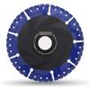 DT-DIATOOL Disco Diamantato 125 x 22,23 mm Lama per Sega Universale per Cemento Armato Metallo Alu Rebar Ferro PVC Tutti i Materiali Resistenti