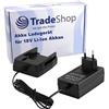Trade-Shop Caricabatterie per batterie Worx 18 V agli ioni di litio come WA3512 WA3512.1 WA3511 WA3516 WA3520 WA3523 WA3525 WA3575 Rockwell RW9161 / stazione di ricarica