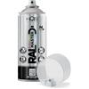 HQS High Quality Spray HQS RAL MASTER Bomboletta di Vernice Spray 400ml Nitro Colori Ral (1, Ral 9007 Alluminio Grigiastro Lucido)