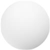 Ciieeo Paralume Semplice in Vetro Bianco a Forma di Sfera per e Luce Soffusa Moderno Cucina e Camera da Letto