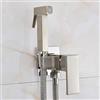 Vimmor Rubinetto Per Bidet Rubinetto Per Doccia In Ottone Miscelatore Per Rondella Miscelatore Per Acqua Calda Fredda Gru Quadrato Per Doccia Spruzzatore Rubinetto Per Wc Rubinetti Per Wc Nichel spazzolato