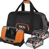 AEG KIT CARICABATTERIE E 2 BATTERIE 18V 4.0 Ah