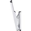 GEZE Leva manuale per finestre, alluminio anodizzato argento, 1 pezzo, adatto per apriluce OL 90 N/OL 95