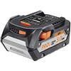 AEG L1850R, batteria agli ioni di litio, 5.0 Ah, 18 V, di ricambio, ad alte prestazioni, senza caricatore