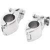 SagaSave 2 pezzi Bimini Top Jaw Slide Clip, acciaio inossidabile 316 Heavy Duty Boat Marine Hardware Raccordi Punta Style Bimini Top Cerniera Rail Mount (20mm)