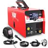VECTOR WELDING 3 in 1 Saldatrice a Filo Continuo No Gas 130A, Saldatrice MIG/MMA